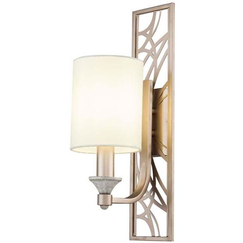 4262431056261 - - Wandlampe Wandleuchte Wohnzimmerlampe Schlafzimmerleuchte Metall creme gold E14