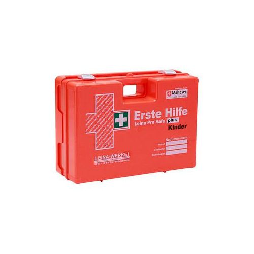 4011166211229 - Erste-Hilfe-Kasten Pro Safe plus Kinder DIN 13169 + branchenbezogene Zusatzerweiterung orange 4011166211229 REF 2112