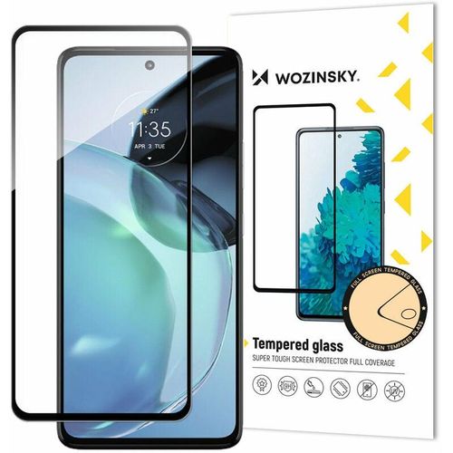 4255698246377 - Markenlos - 5D Schutzglas kompatibel mit Motorola Moto G73 gebogen gehärtetem Glas Film voll Klebstoff und Abdeckung