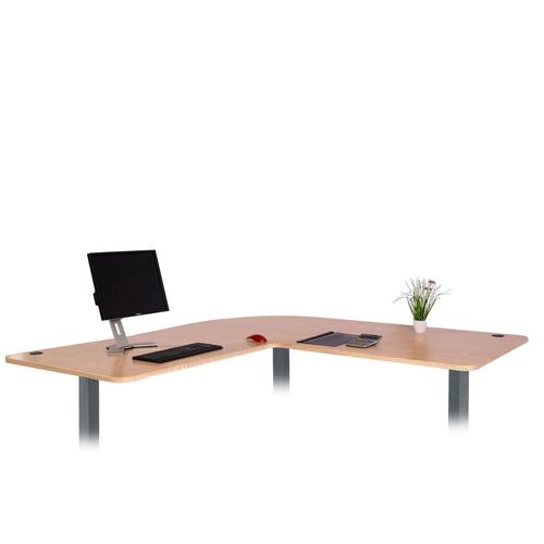 4057651500850 - Tischplatte MCW-D40 für Eck-Schreibtisch Schreibtischplatte 90° MVG-zertifiziert ~ hellbraun 4057651500850 - Tischplatte MCW-D40 für Eck-Schreibtisch Schreibtischplatte 90° MVG-zertifiziert ~ hellbraun