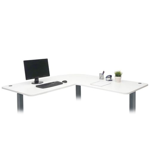4057651501710 - Tischplatte MCW-D40 für Eck-Schreibtisch Schreibtischplatte 90° MVG-zertifiziert ~ weiß 4057651501710 - Tischplatte MCW-D40 für Eck-Schreibtisch Schreibtischplatte 90° MVG-zertifiziert ~ weiß