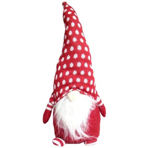 4251699815567 - Buri - Deko-Weihnachtswichtel mit Zipfelmütze 45cm Weihnachtsdeko Wichtel Türstopper - rot