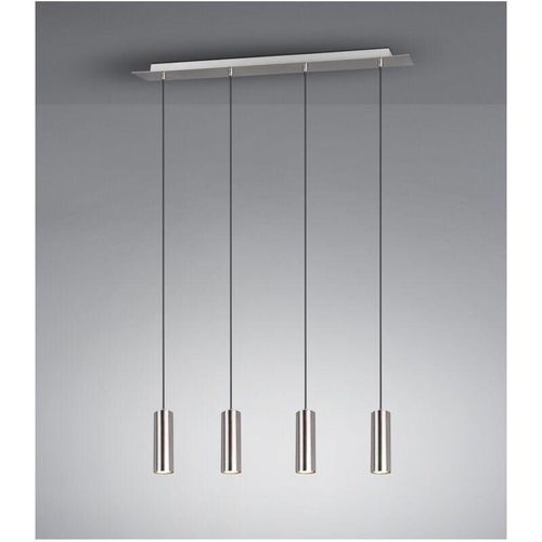 8055303911784 - Iperbriko - Suspension Island 4 Lights Zylinder GU10 Marley Nickel Beleuchtung