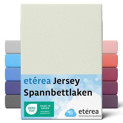 4055971100484 - etérea Comfort Jersey Spannbettlaken Natur 80x160 cm - 80x180 cm - Natur