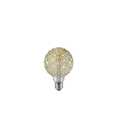 8055303868200 - Iperbriko - Globe Dekorative Glühbirne E27 led 4 w 3000 k Gepunktete Kugel Amber Trio