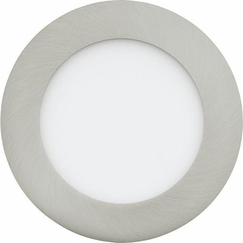 9008606225675 - 900112 led Einbauleuchte fueva-z nickel-matt H26cm Ø12cm rund IP20 44 dimmbar 2700-6500K mit Connect-Z Funktion - Eglo