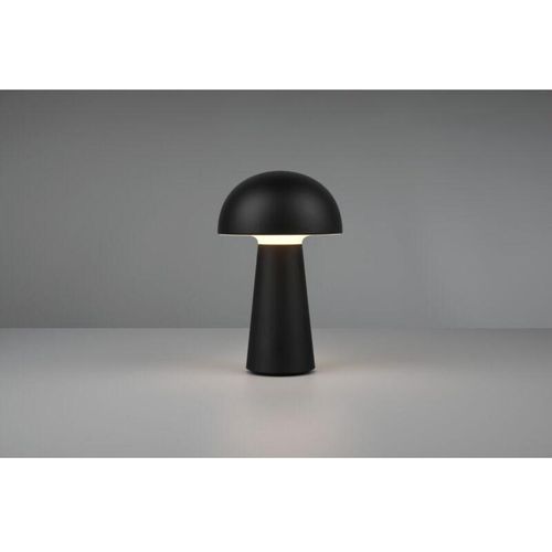 8055303873785 - Iperbriko - Lennon Mushroom Tischlampe Led IP44 Schwarz usb Trio Beleuchtung