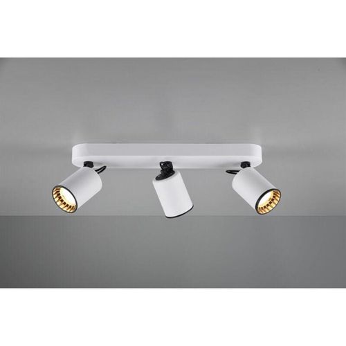 8055303860952 - Iperbriko - Moderne Deckenleuchte 3 verstellbare GU10 Strahler Pago Bianco Trio Lighting