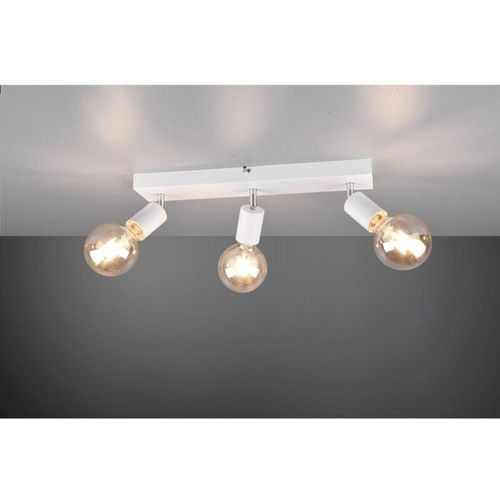 8055303855705 - Iperbriko - Strahler 3xE27 Vannes Weiß L44 cm Trio Lighting