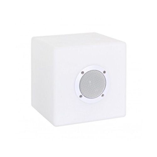 8055303860488 - Iperbriko - Speaker Cube LED-Lampe aus Polyethylen 20x20cm