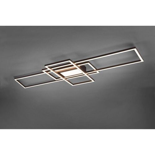 8055303887928 - Iperbriko - Irvine Deckenleuchte 3 Led Rechtecke 60w Anthrazit L105 cm Dimmbare Trio-Beleuchtung