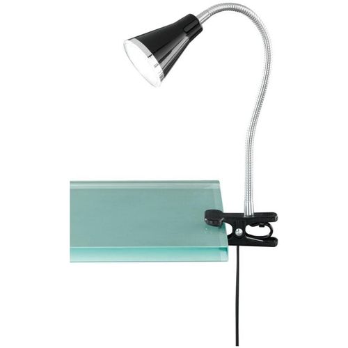 8055303001713 - Iperbriko - Schreibtischlampe Led 38W mit Klemme Schwarz Arras Trio Beleuchtung