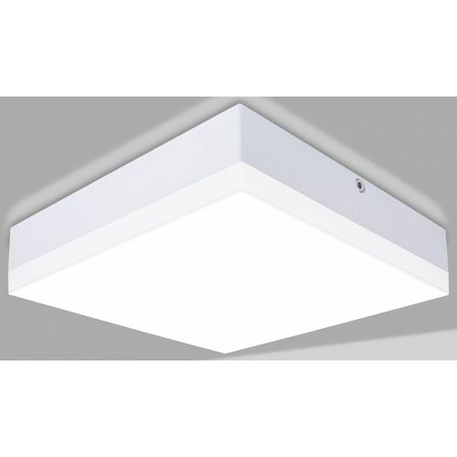 4048194073734 - LED Kellerleuchte quadratisch Garagenleuchte IP 44 Leuchtmittel