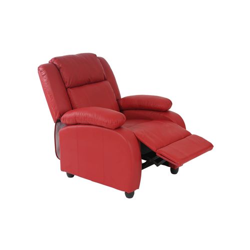 4052826001767 - Fernsehsessel Relaxsessel Liege Sessel Glasgow Kunstleder rot