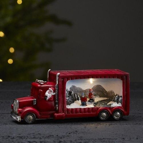 7391482030443 - Star Trading - 992-23 Weihnachtsdekoration lkw merryville led 1X003W Kunststoff rot L21cm B7cm H9cm mit Schalter ein aus