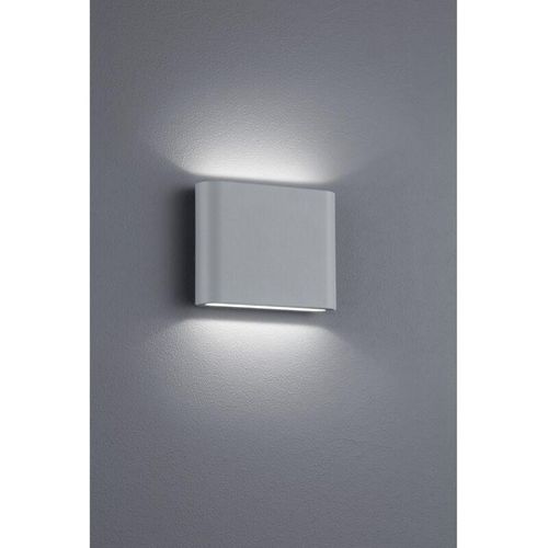 8055303836407 - Iperbriko - Rechteckige Wandleuchte Thames ii Led Double Emission IP54 Aluminium L11 cm Trio Lighting