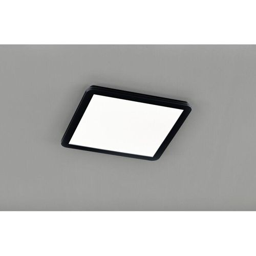 8055303889144 - Iperbriko - Camillus LED-Deckenleuchte quadratisch dimmbar schwarz IP44 40 x 40 cm Trio-Beleuchtung