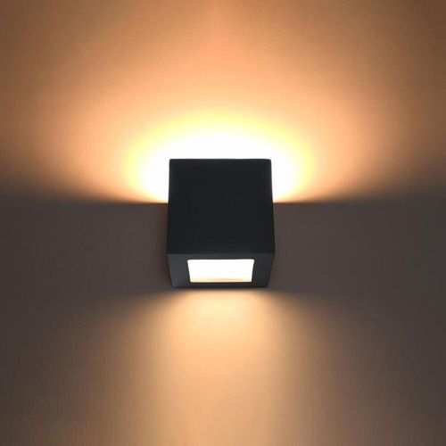 4066989031417 - Famlights - Wandleuchte Lill in Schwarz E27 - black