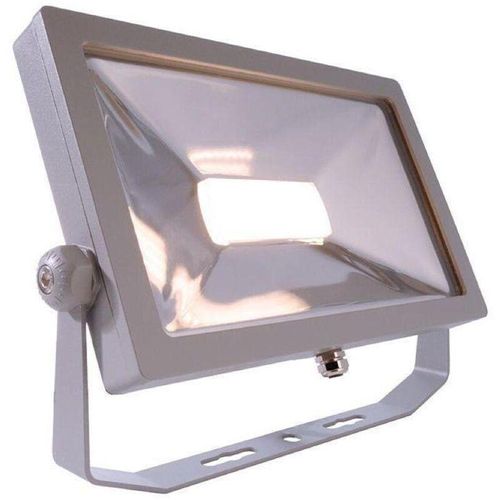 4042943174284 - Flood SMD 50 W 3000 K Silber Boden-   Wand-   Deckenleuchte IP65 IP44 Silber