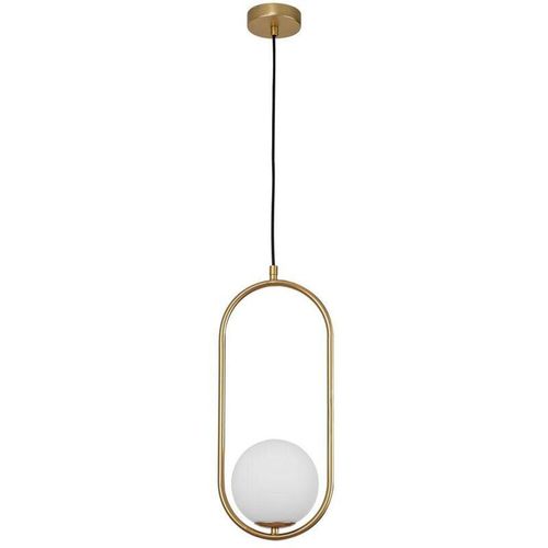 5212017427687 - Nova Luce Pendelleuchte Obitar in Gold G9 1-flammig - yellow