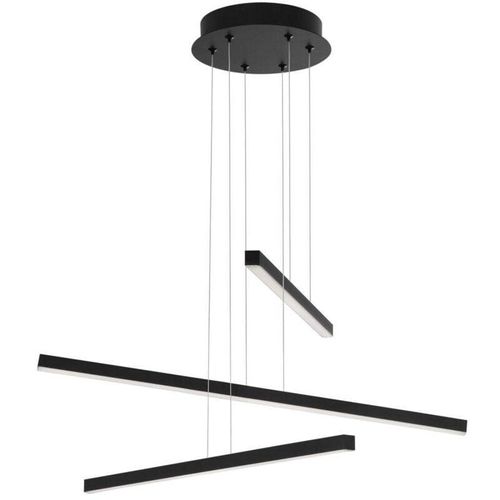 5212017424907 - Nova Luce - led Pendelleuchte Lior in Schwarz-satiniert 3x133W - black