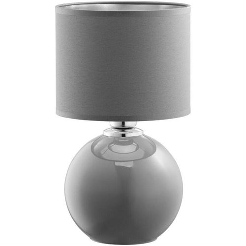 4066989001151 - Tischleuchte Milla in Graphit E27 200mm - grey - Famlights