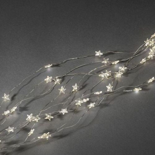 7318306372190 - Led Lichterkette in Silber 240x 001W warmweiß 2m - grey - Konstsmide