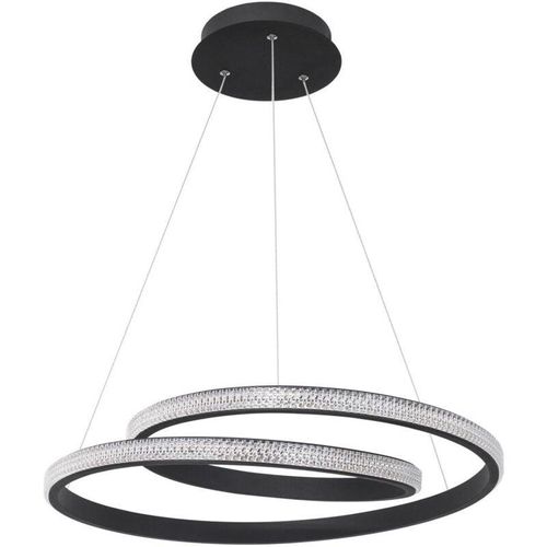 5212017429285 - Nova Luce LED Pendelleuchte Grania in Schwarz-matt 25W 1900lm - black