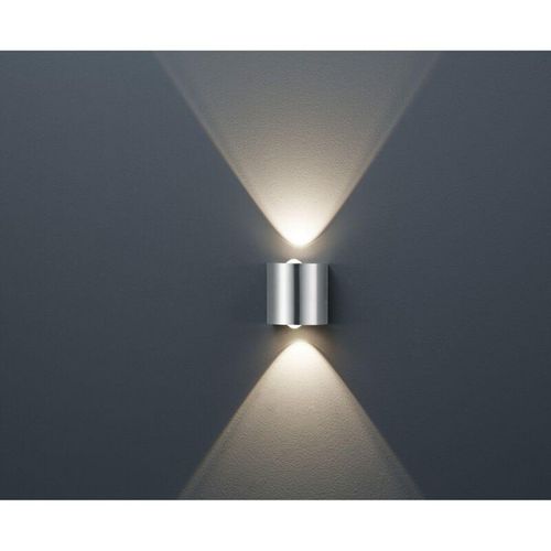 8055303836902 - Iperbriko - Wandleuchte Wales Double Led Light Nickel Trio Lighting