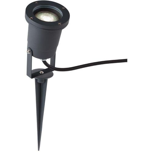 4260677170307 - Erdspießleuchte Josie aus Metall in Anthrazit GU10 IP54 - grey - Famlights