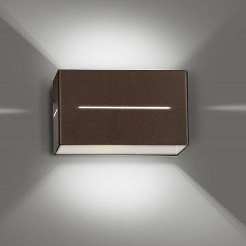 4260554867344 - Wandleuchte Melvin aus Metall in Wenge G9 max20W [Gebraucht - Wie Neu] - brown - Famlights