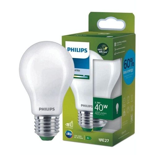 8720169187610 - Led Lampe E27 - Birne A60 23W 485lm 4000K ersetzt 40W standard Einerpack - white - Philips