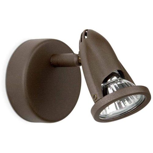 8421776408913 - Faro Barcelona - Faro Wand- und Deckenleuchte Star in Rostfarbig GU10 IP44 - brown