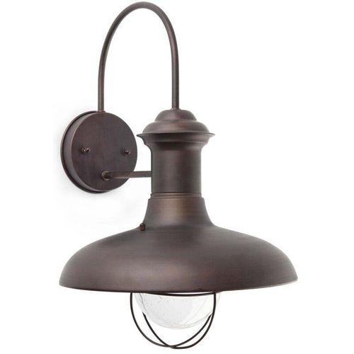 8421776011588 - Faro Rustikale Außenwandleuchte Estoril Ø 310 mm - brown