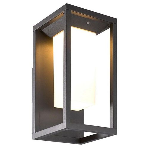 8435153270864 - Inspired Lighting - Inspired Mantra Meribel Solar- Sensor-Wandleuchte 22 w led 3000 k 188 lm IP54 Graphit 3 Jahre Garantie