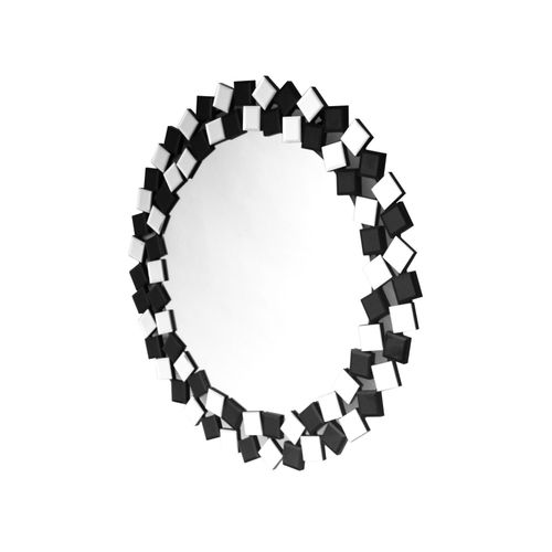 4063074224761 - Wandspiegel Mosaic 1825 Silber Schwarz 4063074224761 - Wandspiegel Mosaic 1825 Silber Schwarz