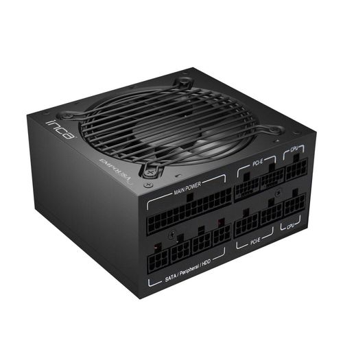 8681949014680 - INCA IPS-850XN Silent Power Supply Kompatibel mit dem neuesten ATX 12V V23 Standard Der extrem leise 120-mm-Lüfter sorgt für einen außergewöhnlichen