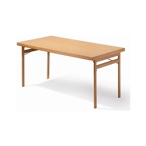 7350113690081 - Klapptisch Gestell Massivholz Buche BxT 1200 x 800 mm Laminatplatte