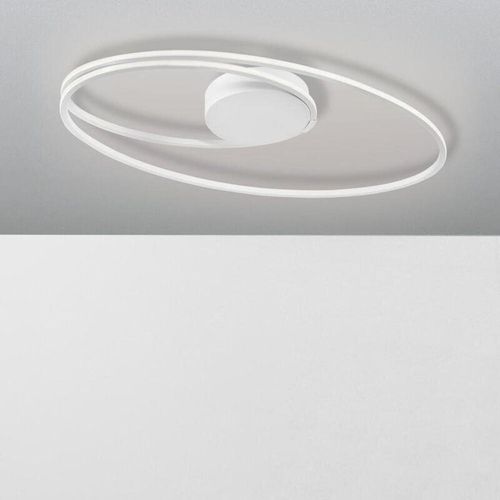 5212017411259 - Viareggio led Deckenlampe Geschwungen - Weiß Schwarz oder Chrom - Nova Luce