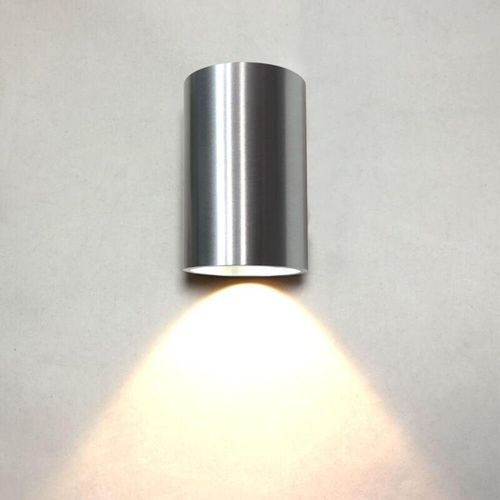 8719831730025 - Led Außenwandleuchte Moritz Aluminium in Aluminium - grey - Famlights