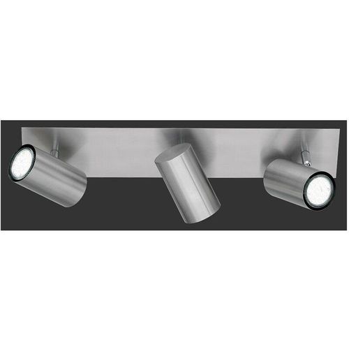 8055303615019 - Iperbriko - Deckenleuchte 3 verstellbare Strahler Marley Nickel Trio Lighting