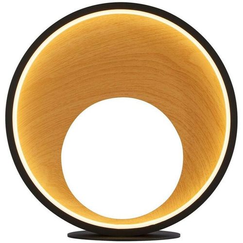 5053423251257 - Curio Tischlampe Schwarz Holz - Searchlight