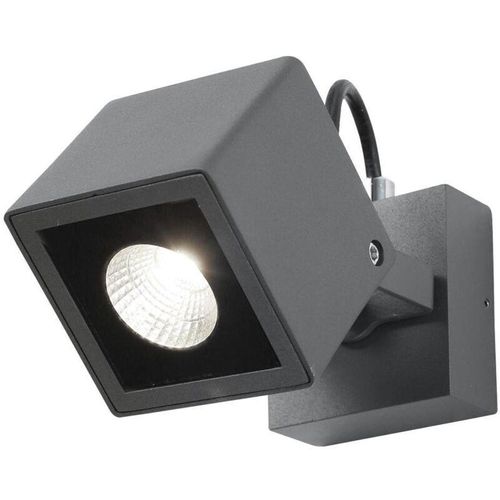 5212017409140 - Nova Luce - led Wandleuchte Focus in Dunkelgrau 6W 420lm IP54 - grey