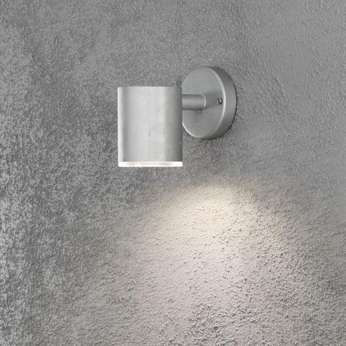 7318305923201 - Vandalismus geschützte LED Wandleuchte Ull aus - grey