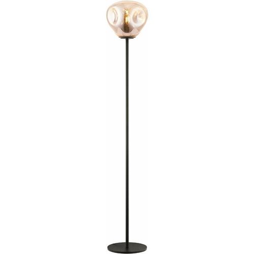 5056013661481 - Impex Lighting - Impex Nina 1 Licht Stehlampe Gold Schwarz