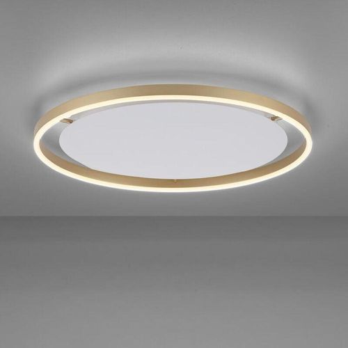 4043689985639 - Leuchten Direkt LED Deckenleuchte 3-Stufen-Dimmer Ø585cm messing matt RITUS