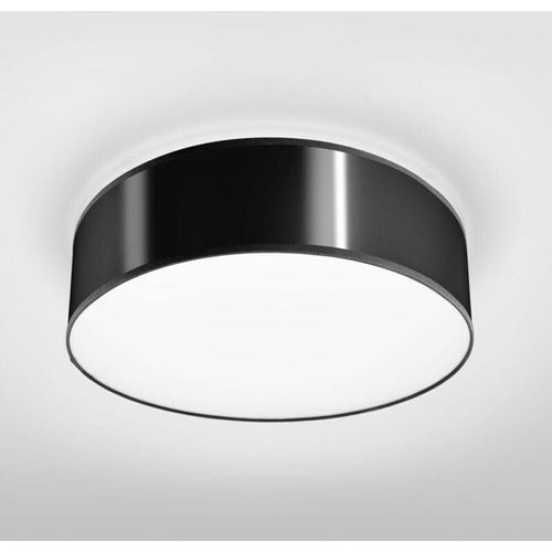 4260623711110 - Famlights - Deckenleuchte Annalena in Schwarz E27 max 2 x 60W 350 mm - black