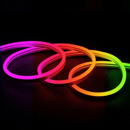8445044156252 - Efectoled - LED-Streifen Neon 11 W m rgb 220V ac 60 LED m Halbrund 180º IP67 nach Mass Schnitt alle 100 cm 16 m 8445044156252 - Efectoled - LED-Streifen Neon 11 W m rgb 220V ac 60 LED m Halbrund 180º IP67 nach Mass Schnitt alle 100 cm 16 m