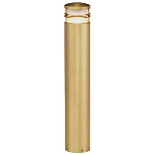 5024005524212 - Elstead - Lighting newbrighton-b-brass Wegeleuchte Newbrighton E27 18W IP55 Messing Polycarbonatglas antik Messing B102cm Ø102cm