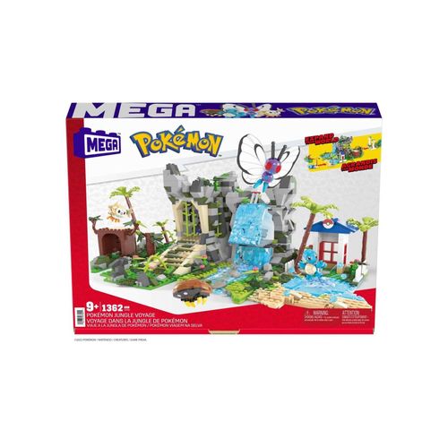 0194735073092 - HHN61 - Mega Construx - Pokémon - Ultimatische Dschungelexpedition Bausatz 1347 Teile